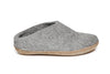 Glerup Slipper Leather- Grey