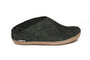 Glerup Slipper Leather - Forest