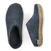 Glerup Slipper Leather - Denim