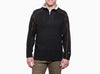 M's Europa 1/4 Zip Sweater - Charcoal