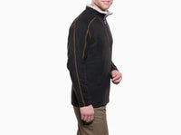 M's Europa 1/4 Zip Sweater - Charcoal