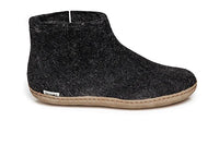Glerup Boot Leather- Charcoal