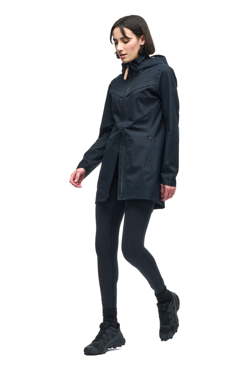 Indyeva - KISA II Long Jacket - Black