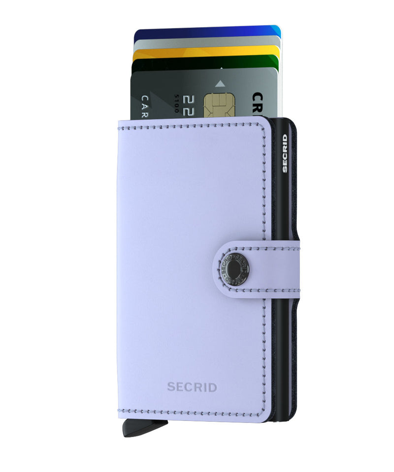 SECRID Miniwallet - Matte Lilac Black