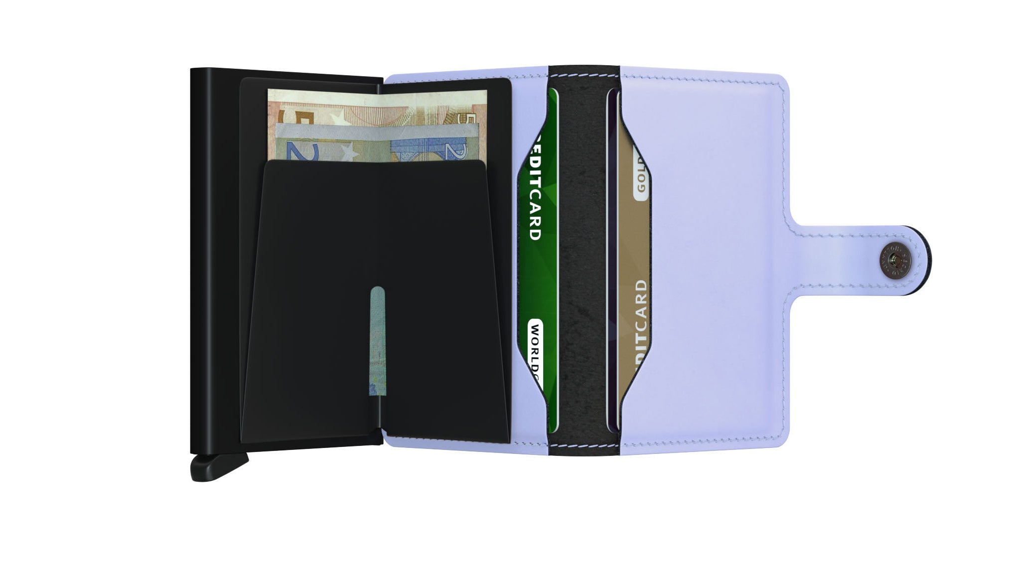 SECRID Miniwallet - Matte Lilac Black