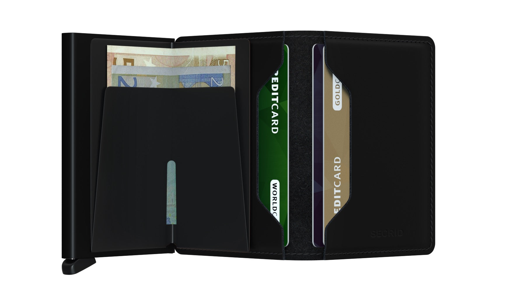 SECRID Slimwallet - Matte Black