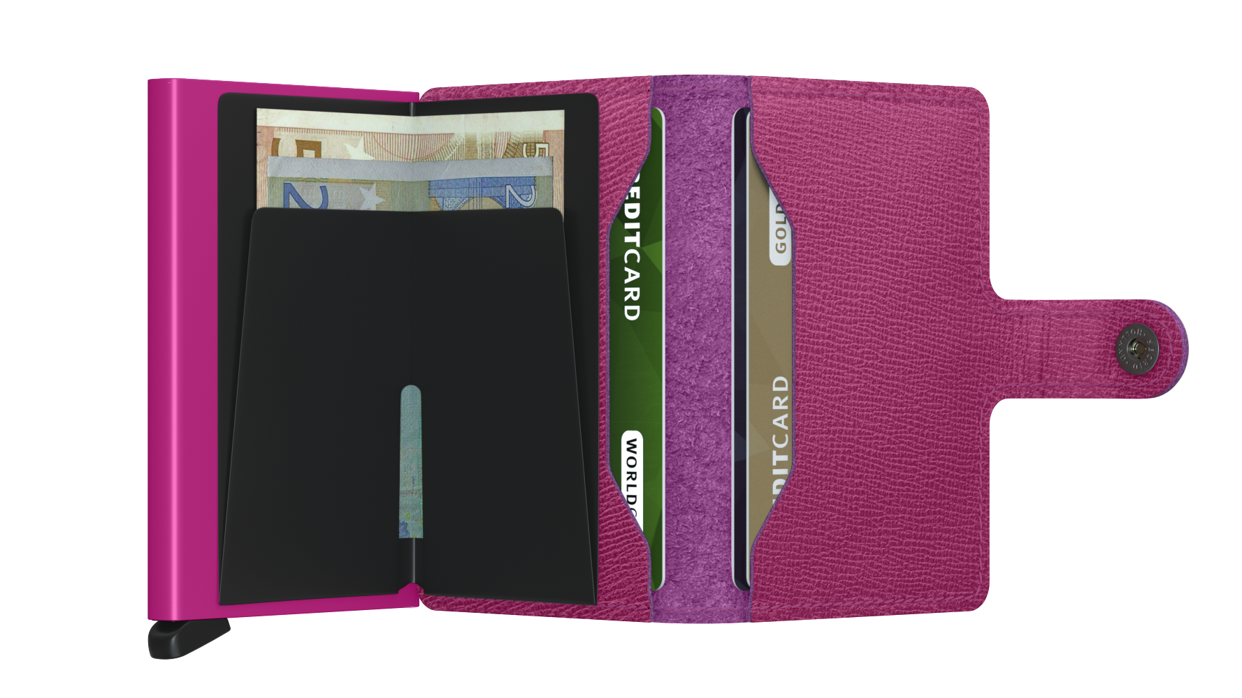 SECRID Miniwallet - Crisple Fuchsia