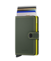 SECRID Miniwallet - Matte Green & Lime