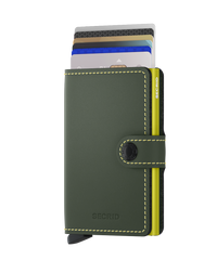 SECRID Miniwallet - Matte Green & Lime