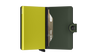 SECRID Miniwallet - Matte Green & Lime