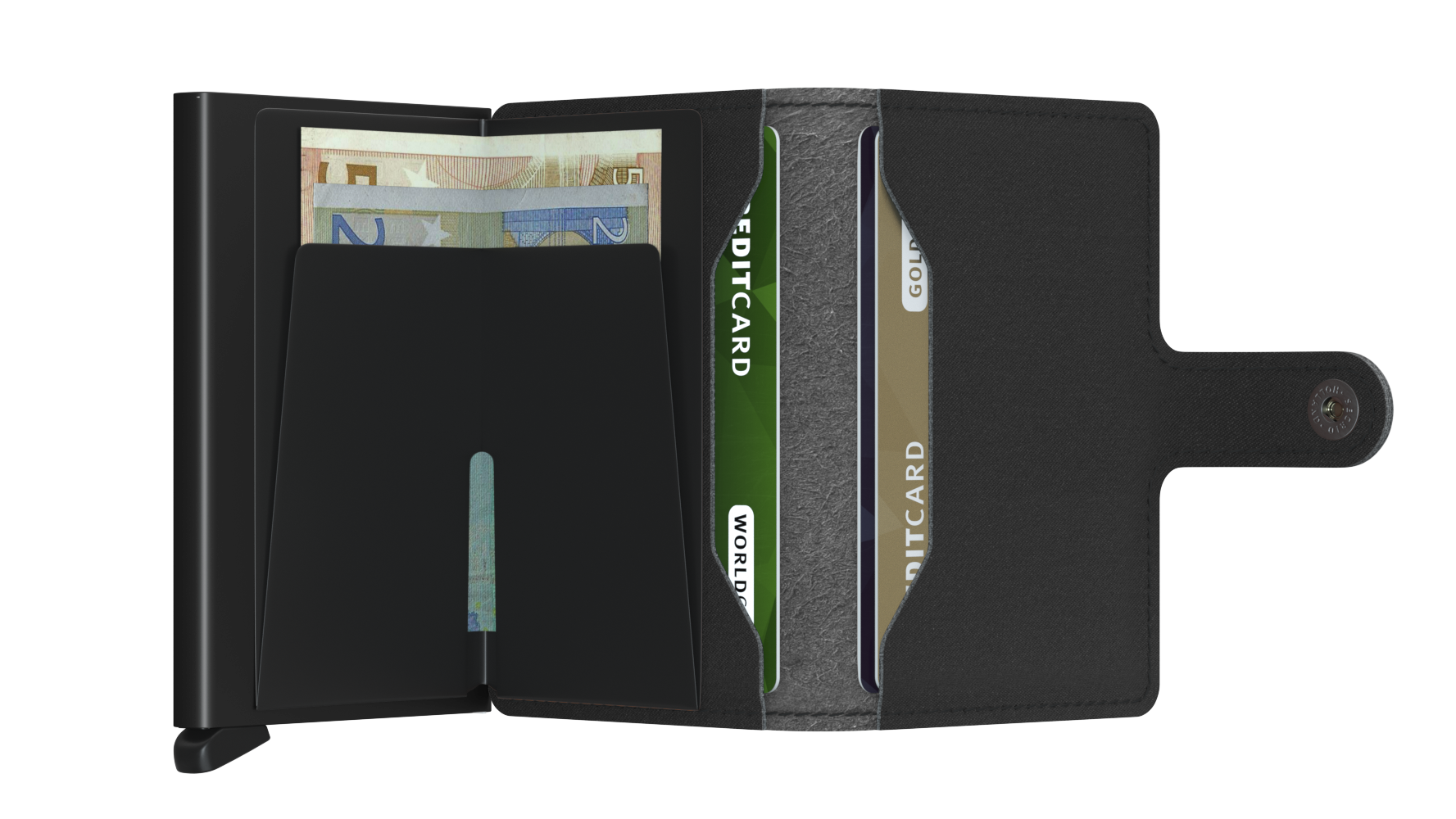 SECRID Miniwallet - Yard Black