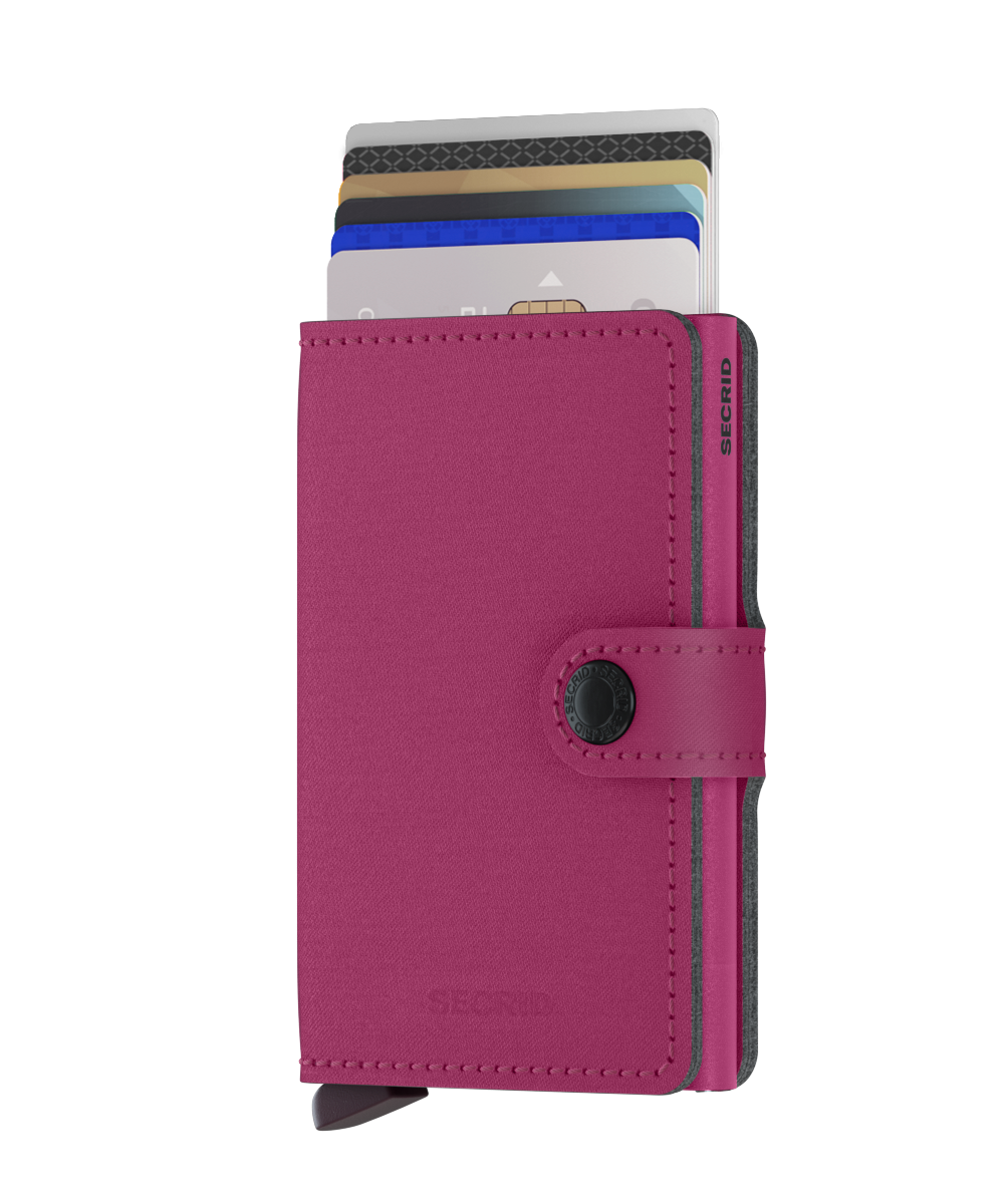 SECRID Miniwallet - Yard Powder Fuchsia