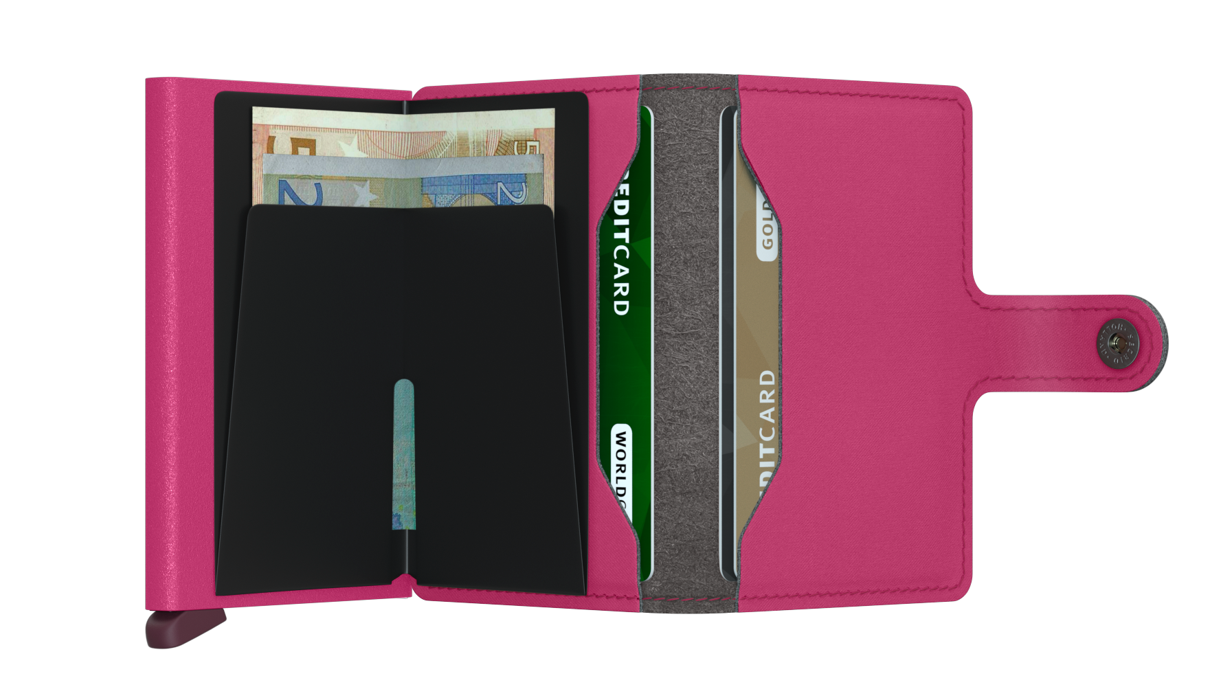 SECRID Miniwallet - Yard Powder Fuchsia