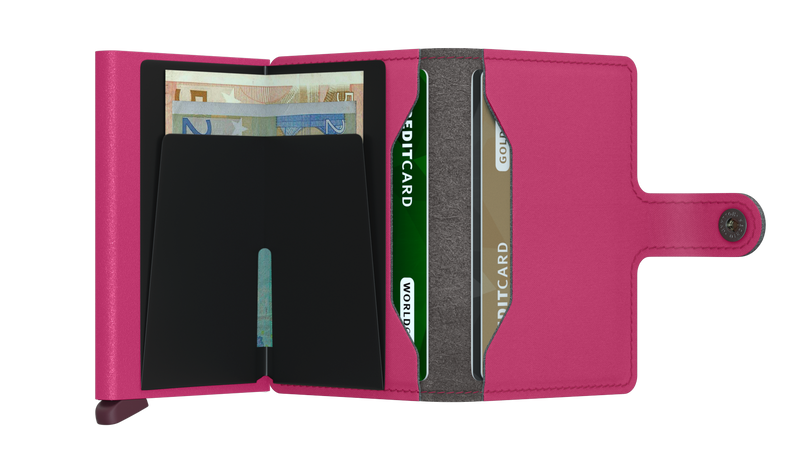 SECRID Miniwallet - Yard Powder Fuchsia