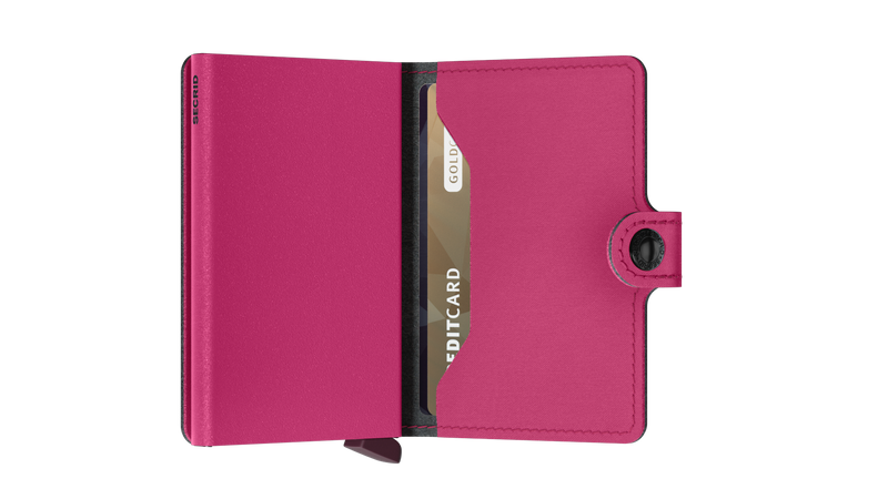 SECRID Miniwallet - Yard Powder Fuchsia