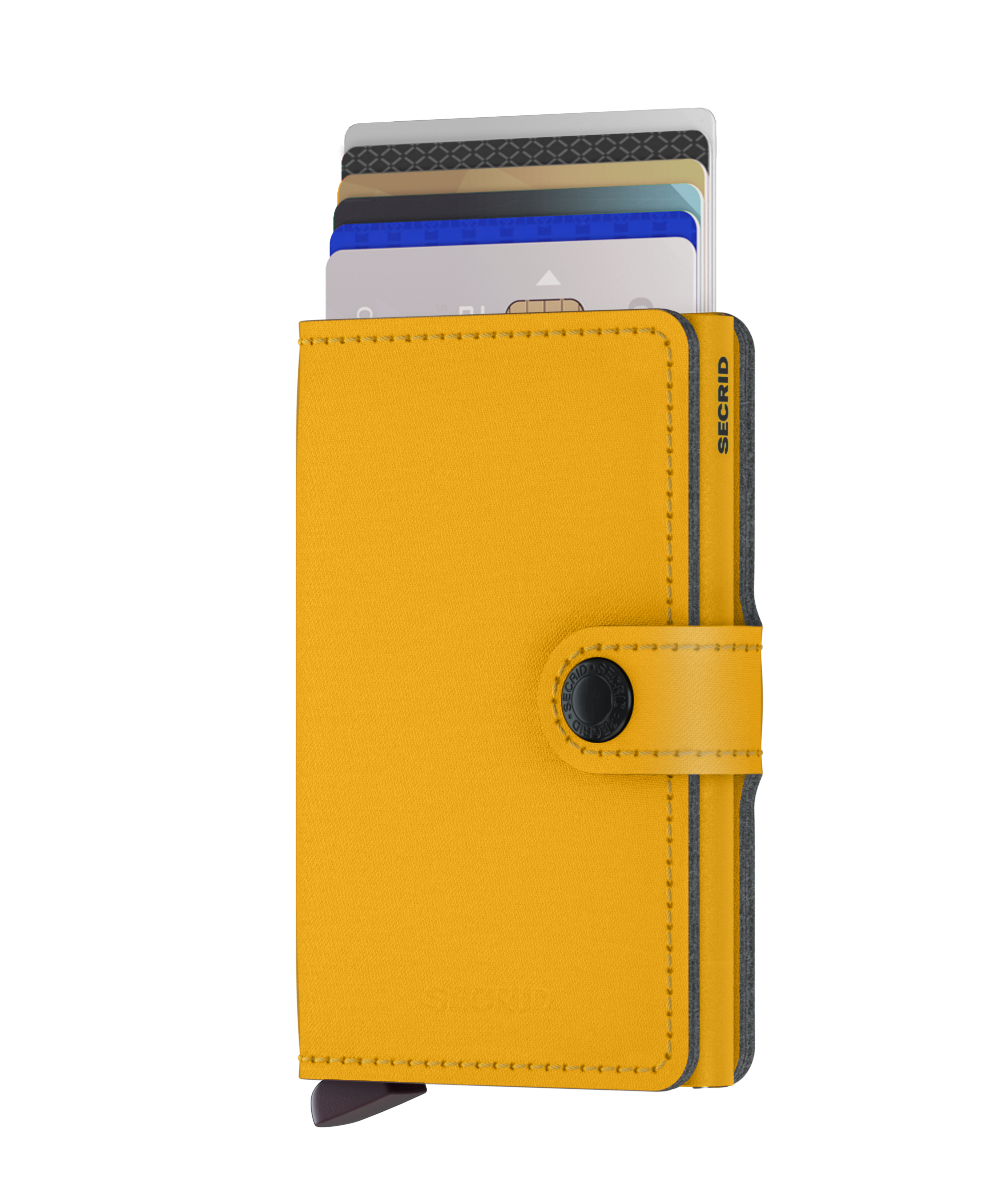SECRID Miniwallet - Yard Powder Ochre