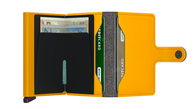 SECRID Miniwallet - Yard Powder Ochre