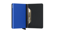 SECRID Slimwallet - Matte Black & Blue