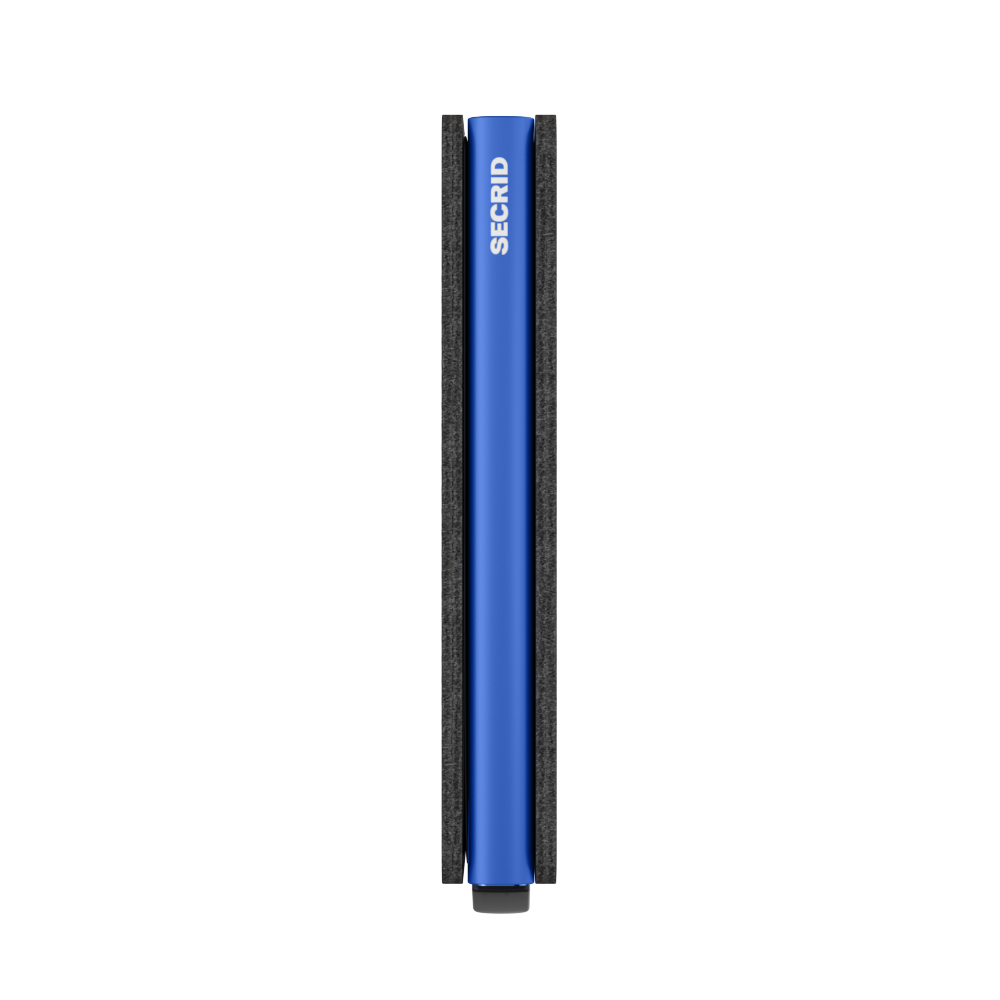 SECRID Slimwallet - Matte Black & Blue