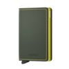 SECRID Slimwallet - Matte Green & Lime