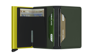 SECRID Slimwallet - Matte Green & Lime