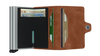 SECRID Twinwallet - Vintage Cognac Silver
