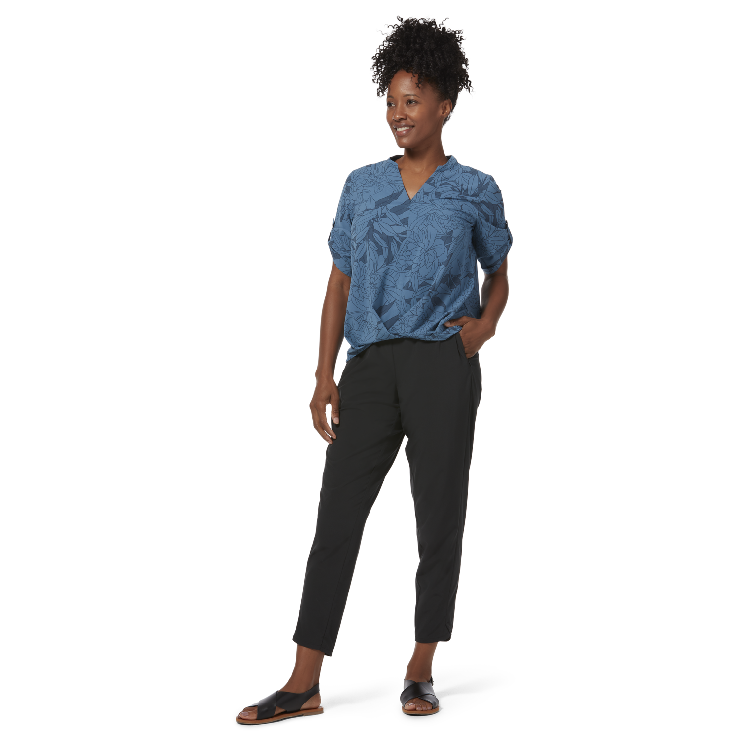Royal Robbins Womens Spotless Evolution Pant - Jet Black