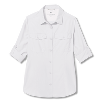 Royal Robbins Womens Expedition III Long Sleeve - White