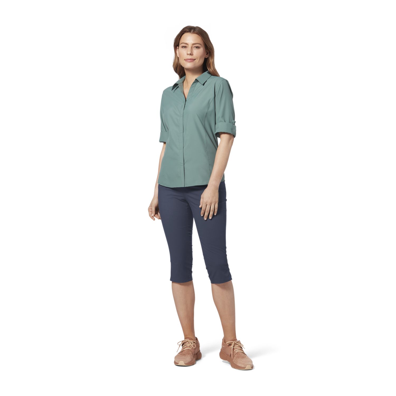 Royal Robbins Womens Jammer II Capri - Navy