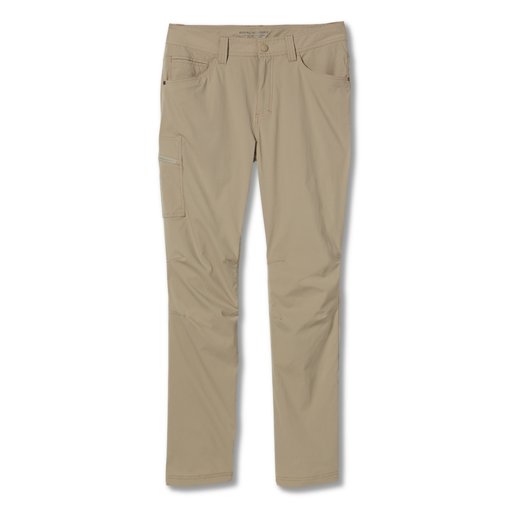 Royal Robbins Mens Active Traveler Stretch Pant - Khaki